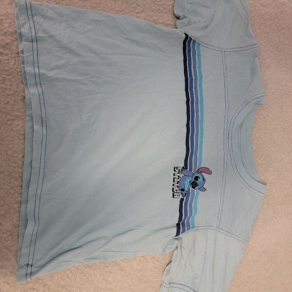 Disney Stitch crop top size large